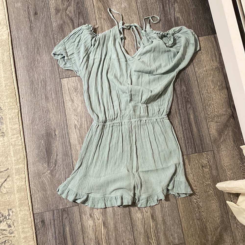 Open back romper